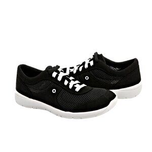 Easy Spirit Women's Black Gogo Fashion Sneakers NIB